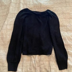 NWT Express V-Neck Black Sweater